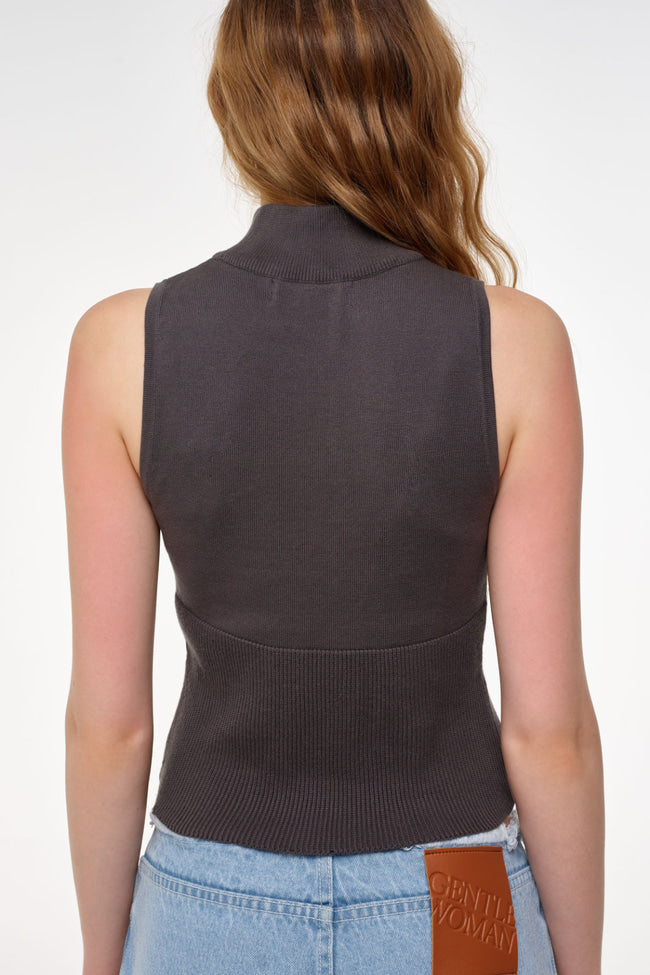 Grey Area Knit Top - GW26543