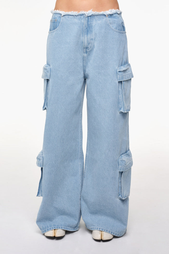 Blue Monday Cargo Jeans - GW26650