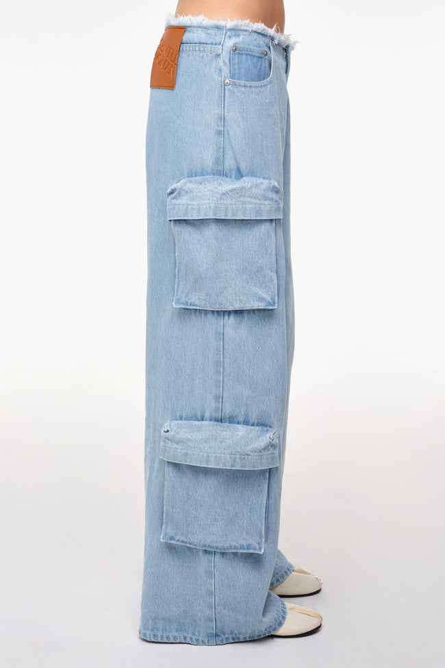Blue Monday Cargo Jeans - GW26650