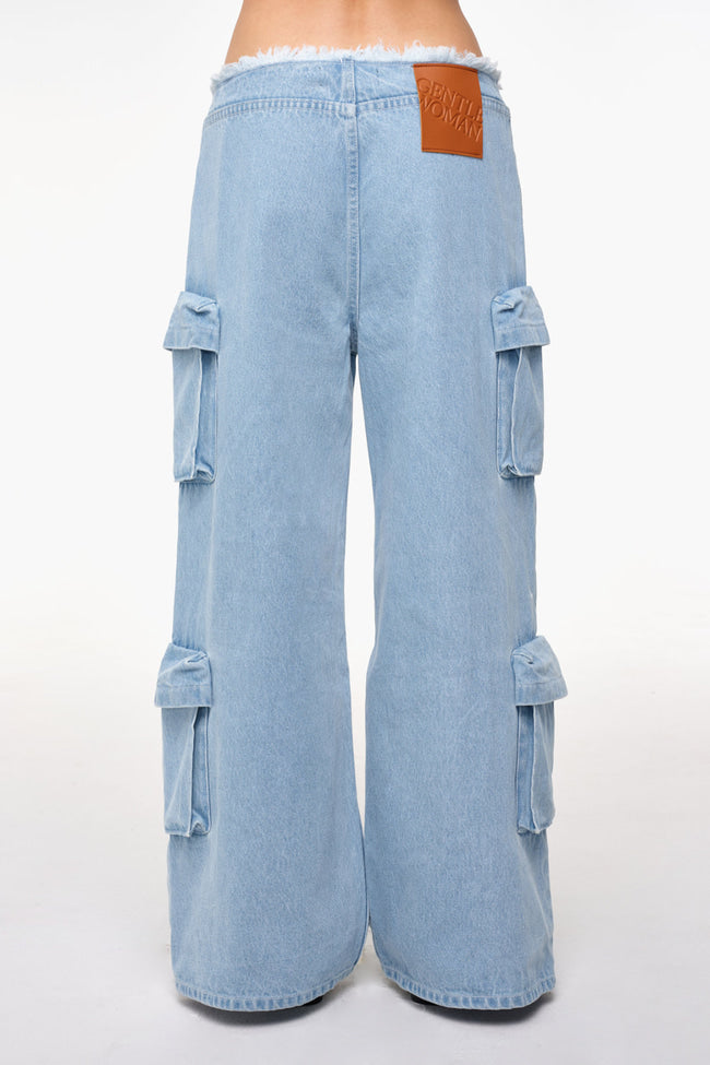 Blue Monday Cargo Jeans - GW26650