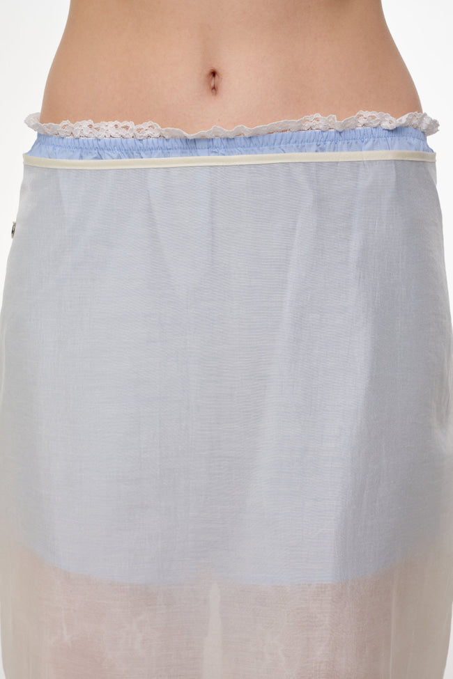 Heartbreak Slip Skirt : Cream - GW26582