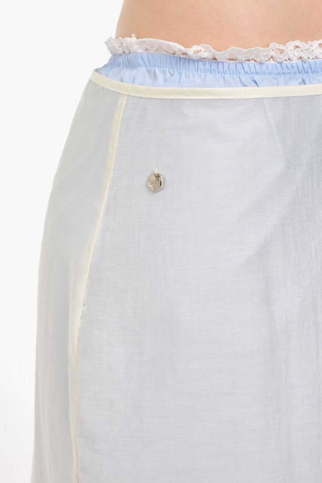 Heartbreak Slip Skirt : Cream - GW26582
