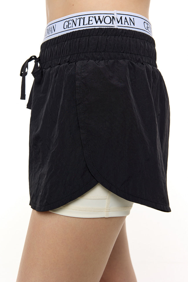 Black Flutter Shorts - GW25411