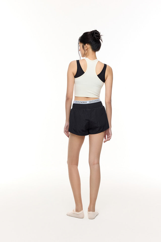 Black Flutter Shorts - GW25411