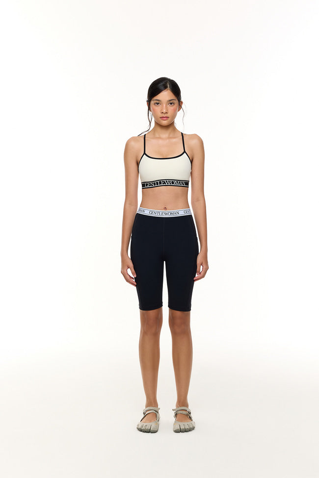 Black Pulse Biker Shorts - GW25409