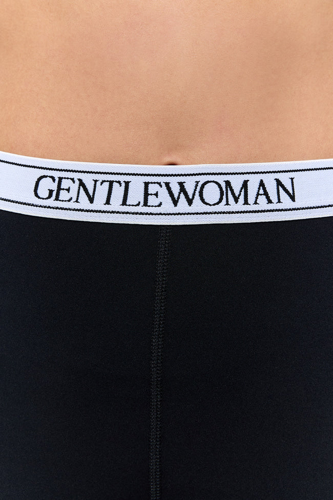 Black Pulse Biker Shorts - GW25409