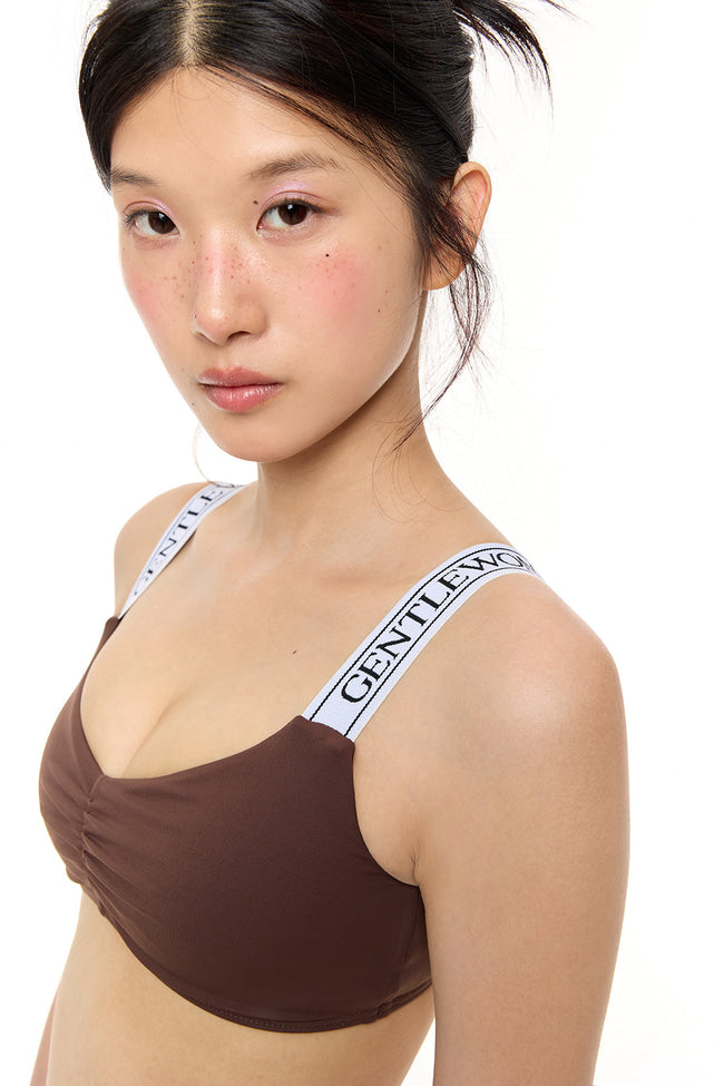 Brown Cadence Bra Top - GW25418
