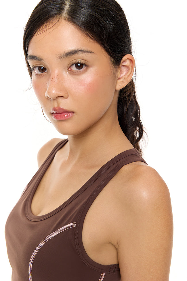 Brown Sonata Bra Top - GW25421