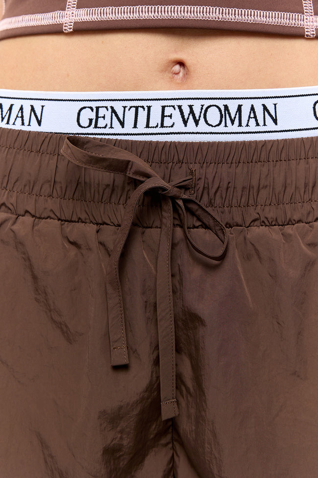 Brown Flutter Shorts - GW25412