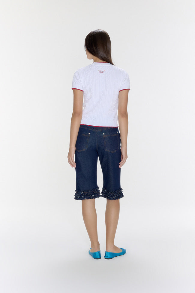 Honey Berry Meadow Cable Knit Top - GW26820