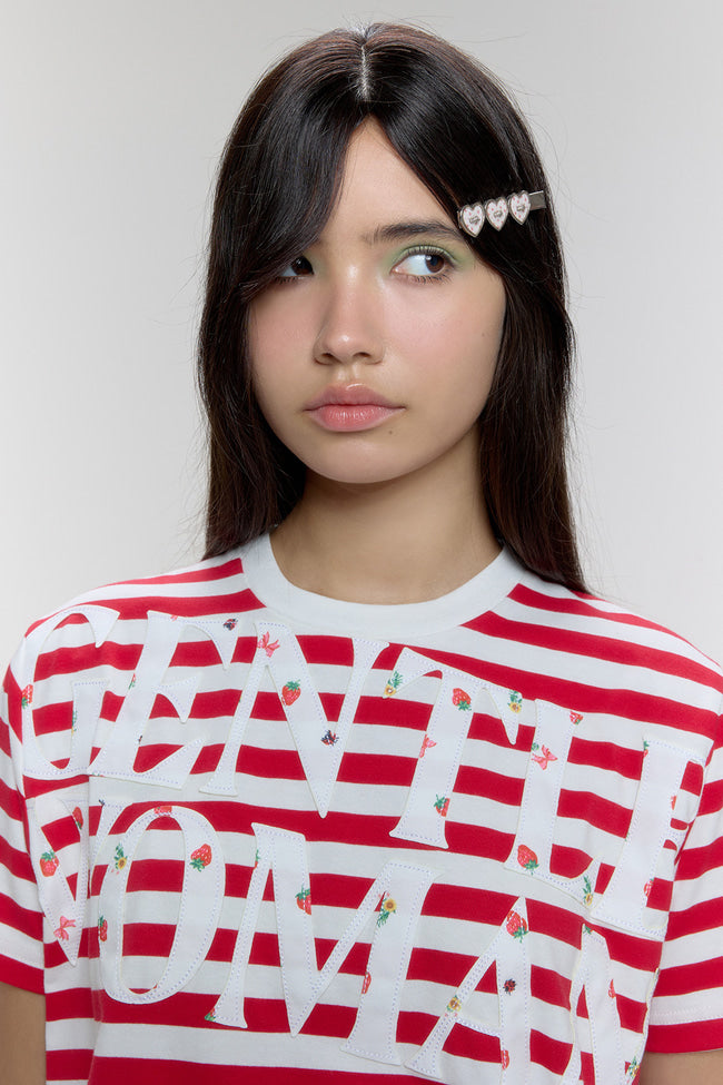 Strawberry Striped T-shirt - GW26803