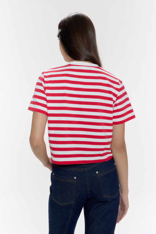 Strawberry Striped T-shirt - GW26803