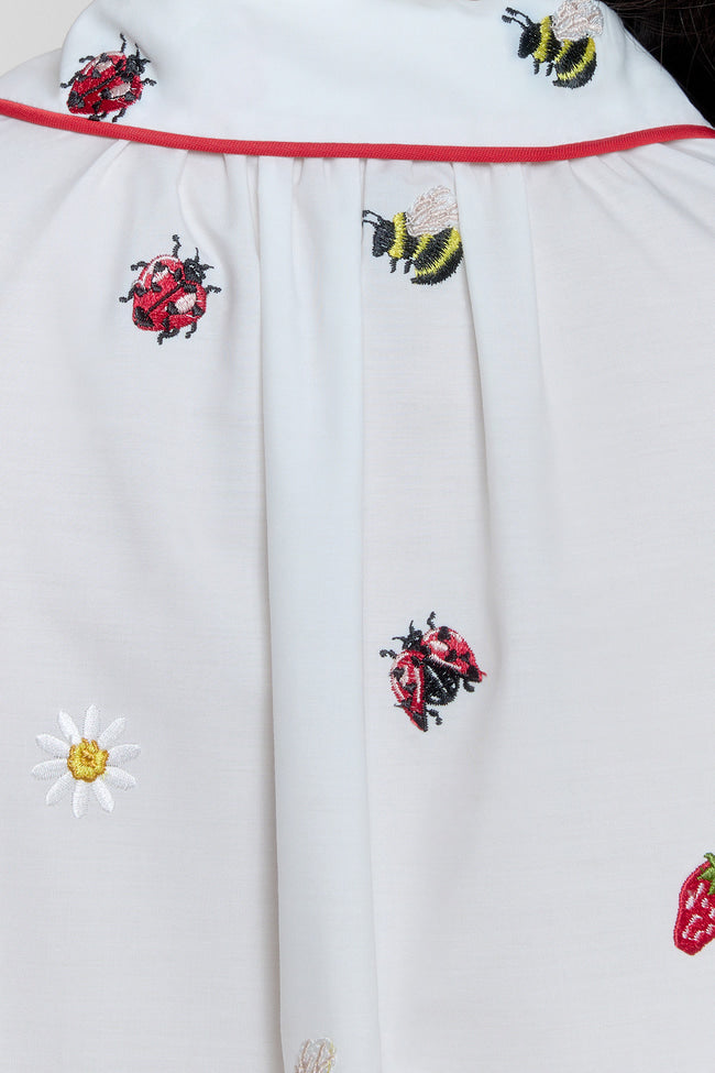 Strawberry Meadow Ribbon Long Sleeve Top - GW26837