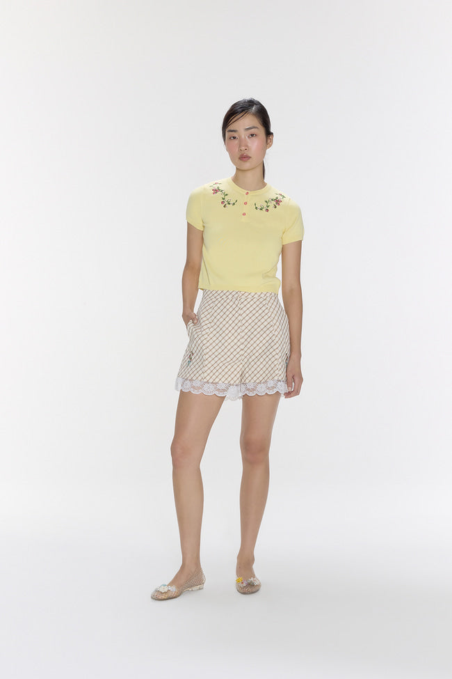 Strawberry Cottage Garden Shorts - GW26835