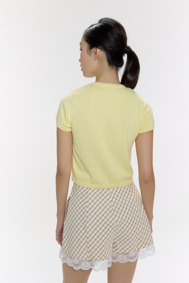 Strawberry Garland Knit Top - GW26822