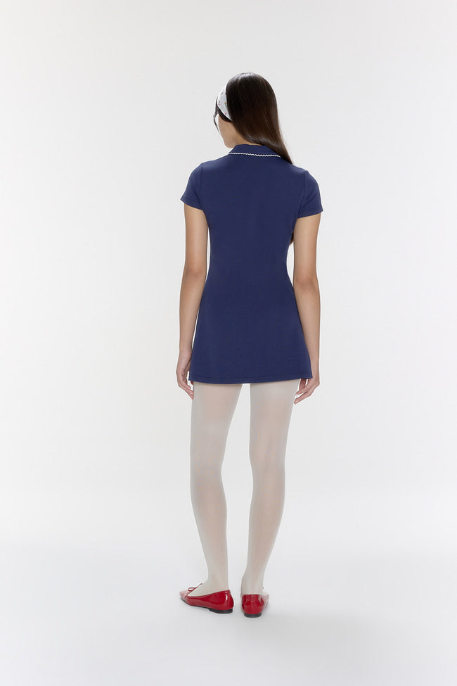 Strawberry Charm Polo Dress - GW26828