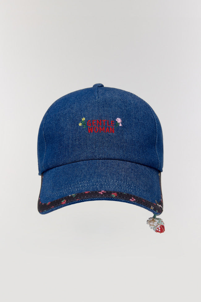 Strawberry Fields Denim Cap - GW26826