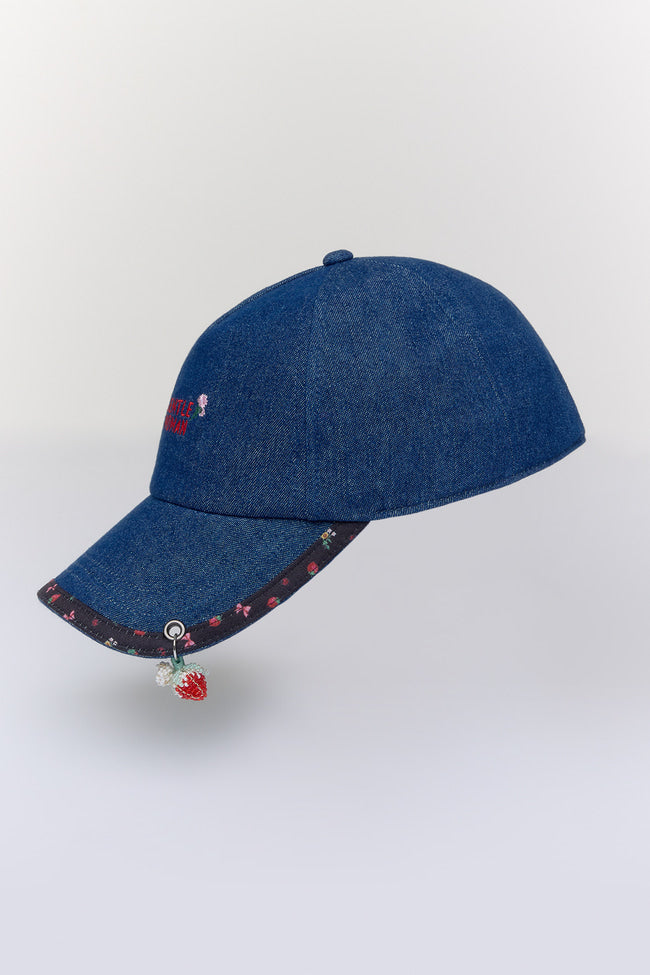 Strawberry Fields Denim Cap - GW26826