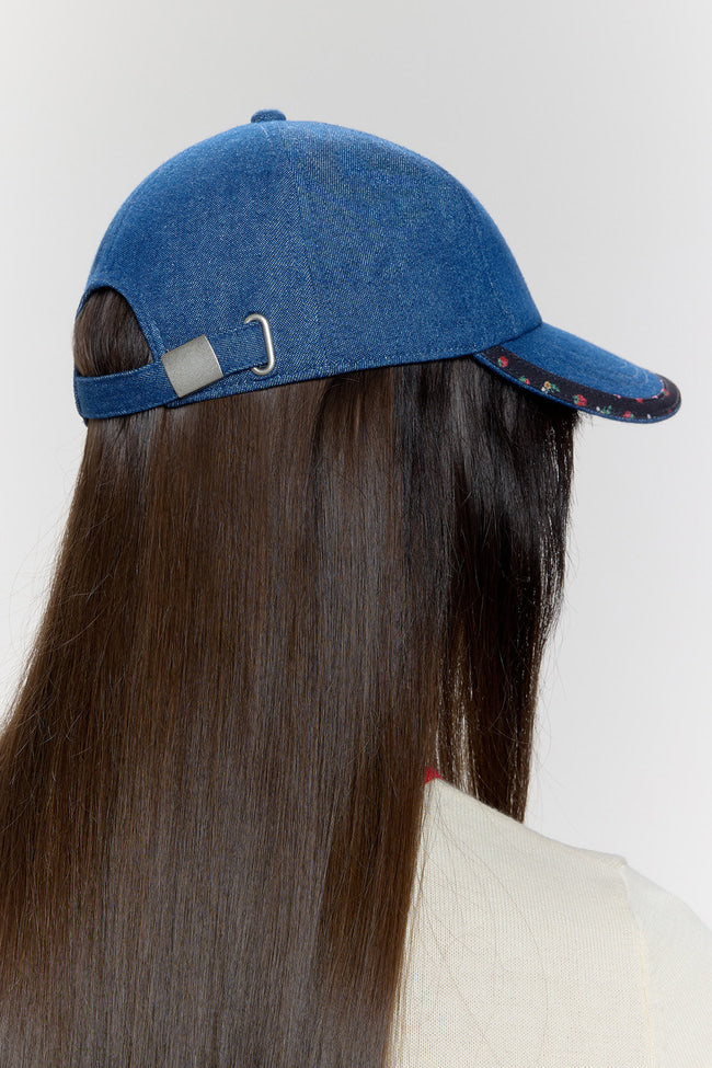 Strawberry Fields Denim Cap - GW26826