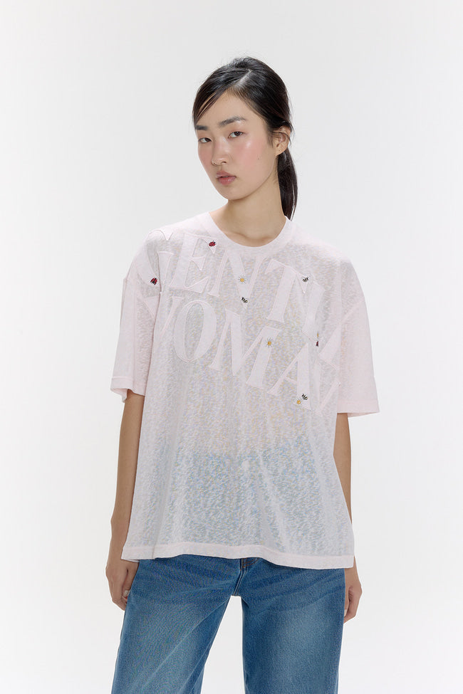 Honey Berry Meadow Sheer T-shirt - GW26802