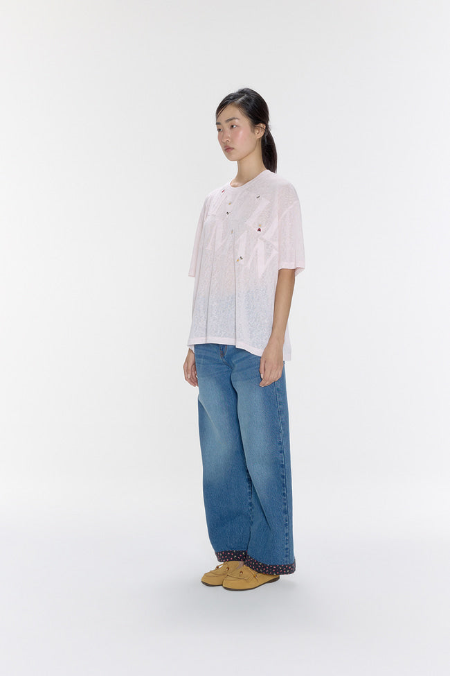 Honey Berry Meadow Sheer T-shirt - GW26802