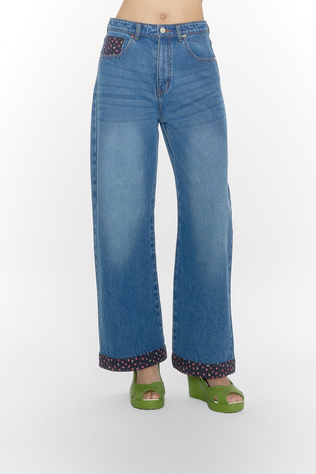 Berry Blossom Jeans - GW26818