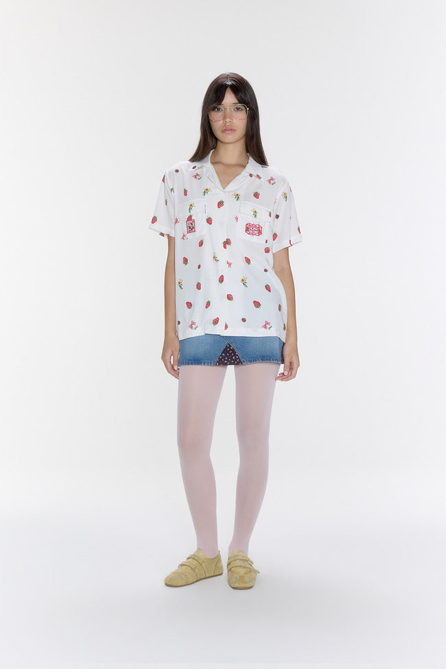 Strawberry Meadow Short Sleeve Shirt - GW26809