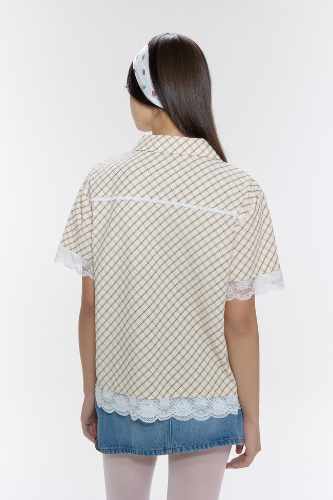 Strawberry Cottage Garden Short Sleeve Shirt - GW26834
