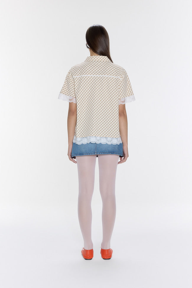 Strawberry Cottage Garden Short Sleeve Shirt - GW26834