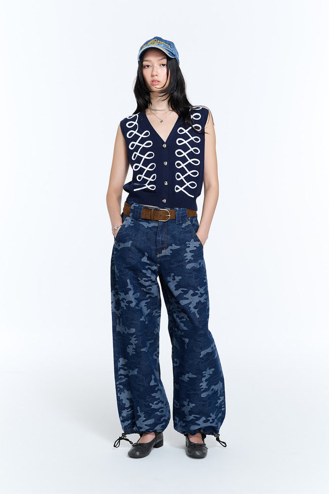 AXIS CAMO BAGGY JEANS - GW26506