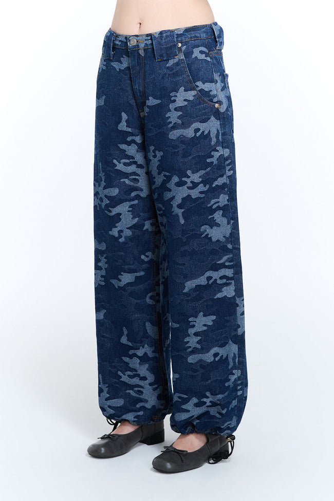 AXIS CAMO BAGGY JEANS - GW26506