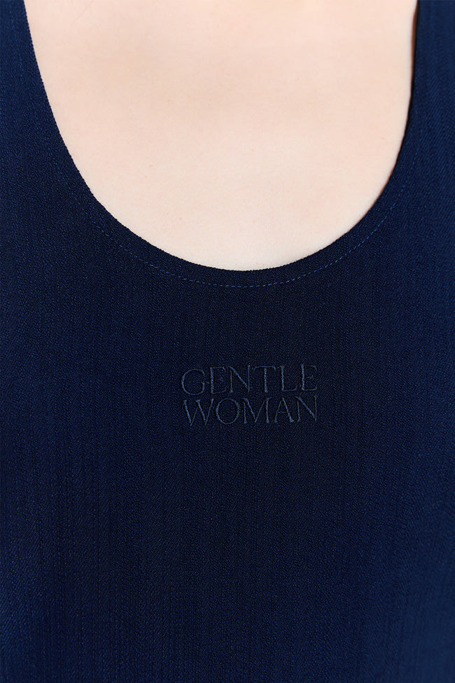REVERSE DENIM TANK TOP - GW26492
