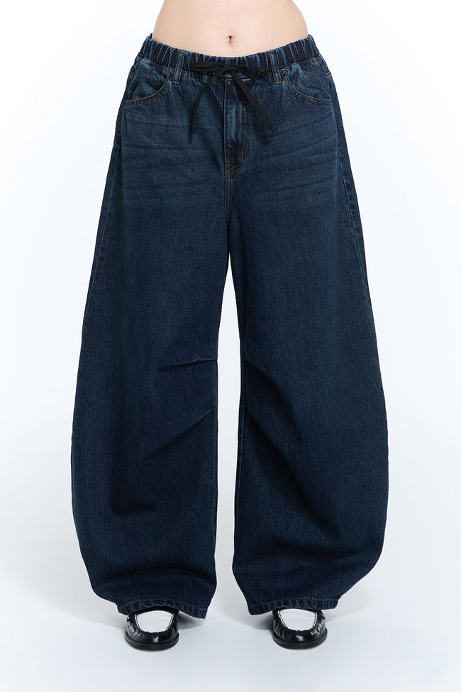 ADJUST BARREL JEANS - GW26503