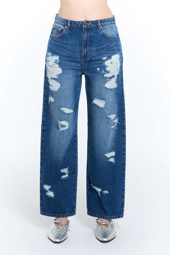 INTERRUPTION STRAIGHT JEANS - GW26497