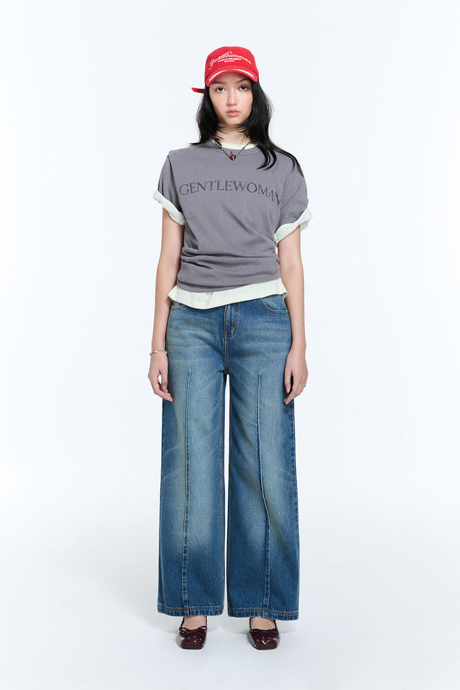 DART BAGGY JEANS - GW26498