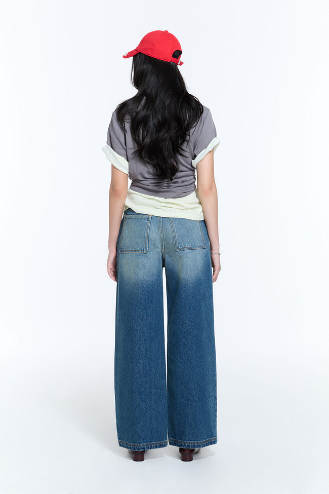 DART BAGGY JEANS - GW26498