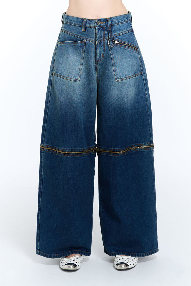 UTILITY BARREL JEANS - GW26501