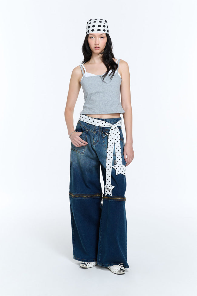 UTILITY BARREL JEANS - GW26501