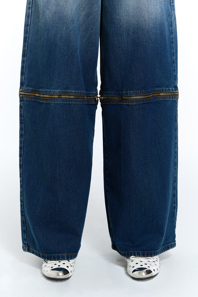 UTILITY BARREL JEANS - GW26501