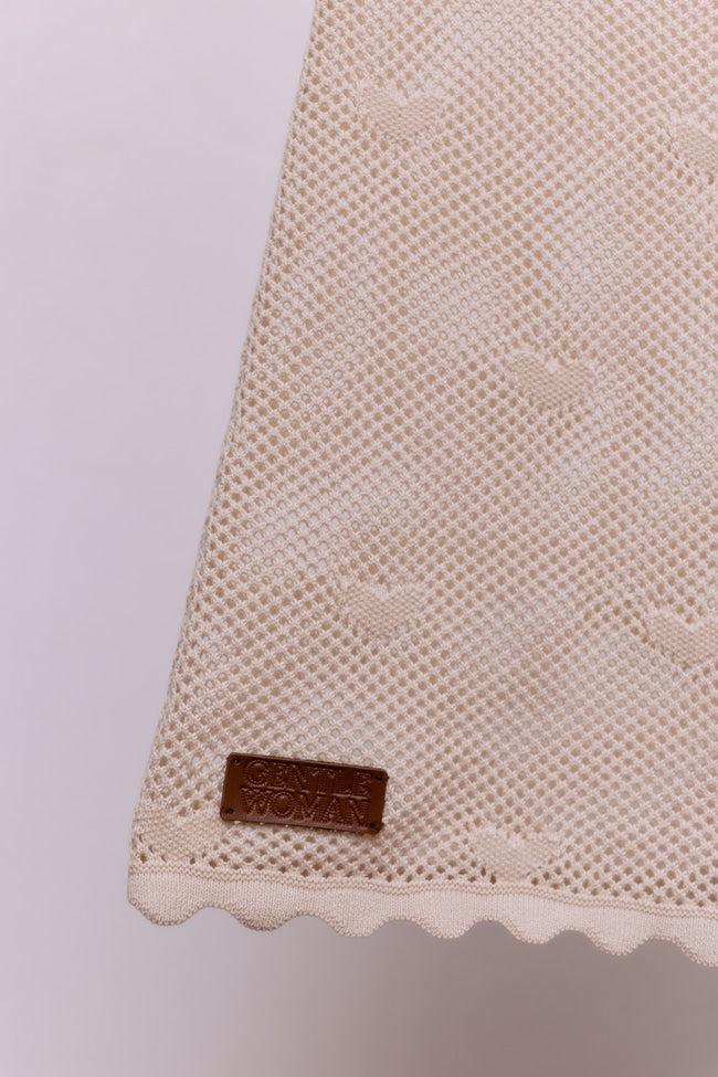 Poem In Beige Waist Tie - GW26408