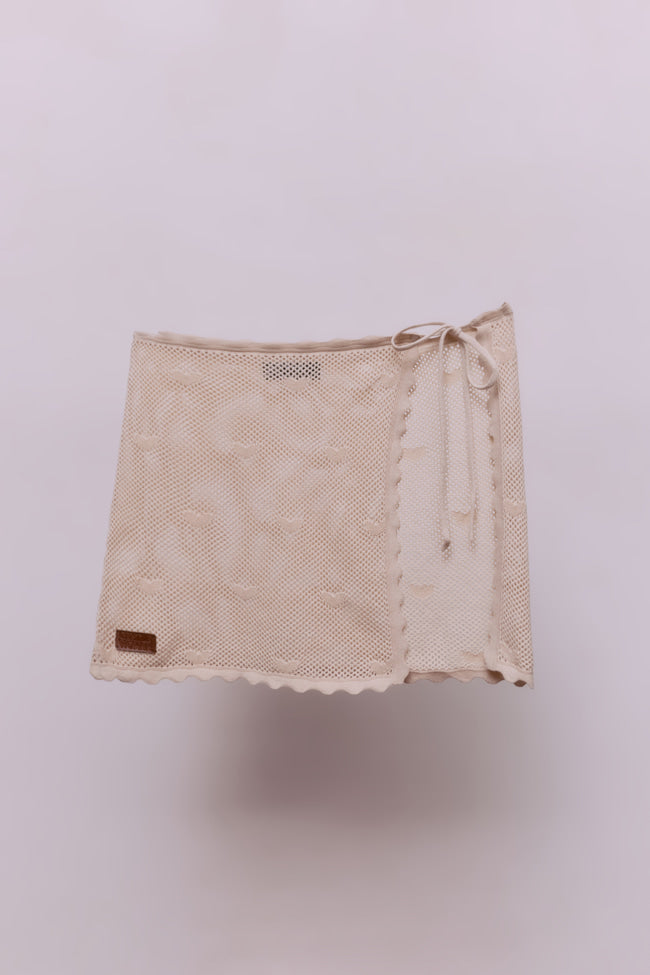Poem In Beige Waist Tie - GW26408