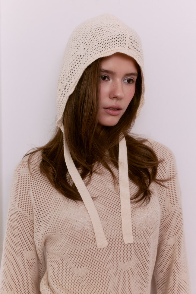 Poem In Beige Bonnet Hat - GW25410