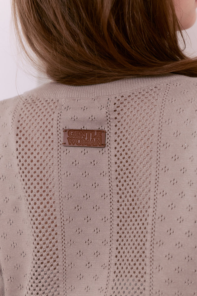 Little Poem Long Sleeve Knit Top - GW26400