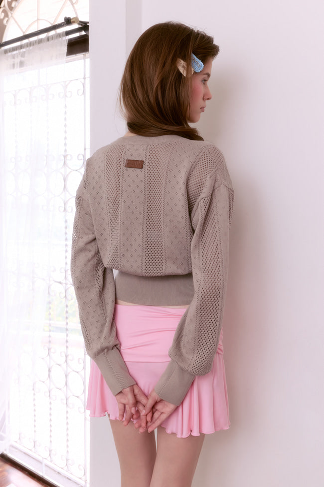 Little Poem Long Sleeve Knit Top - GW26400
