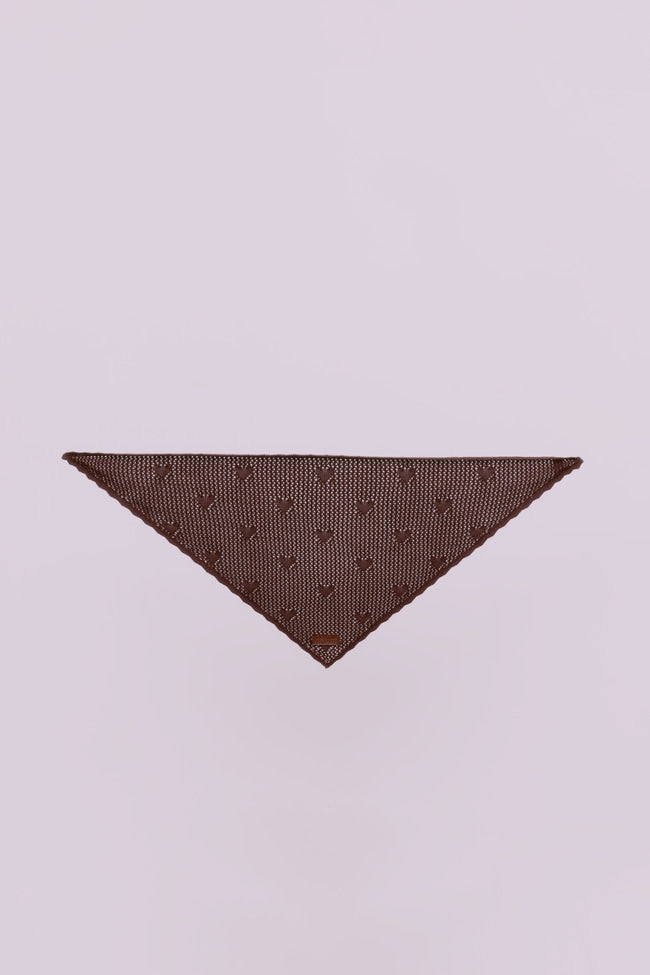 Milky Mocha Pointelle Scarf - GW26406