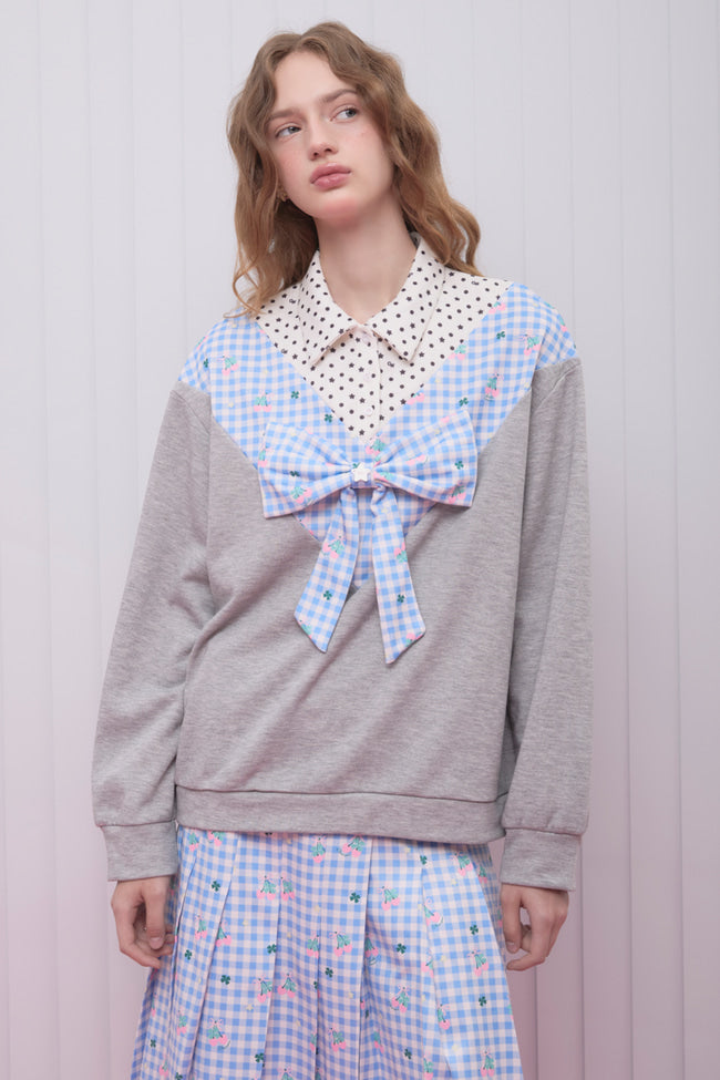 Academic Bow Sweater - GW27052