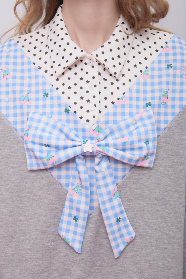 Academic Bow Sweater - GW27052