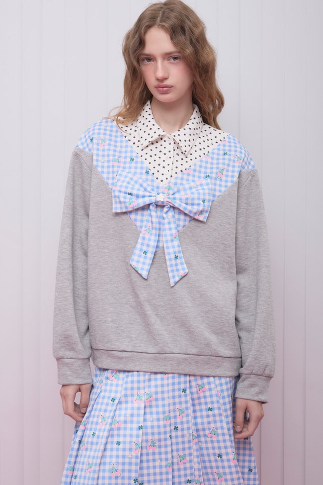 Academic Bow Sweater - GW27052