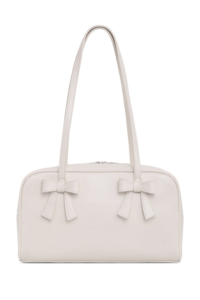 COLETTE SHOULDER BAG: WHITE - GW27512