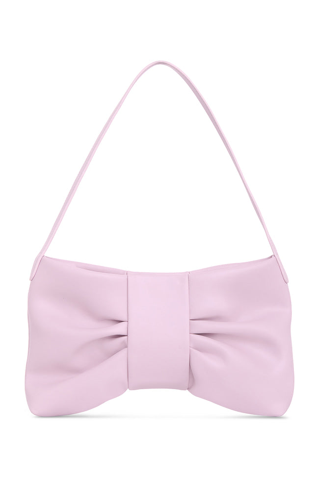 PETITE BOW SHOULDER BAG: PINK - GW27509